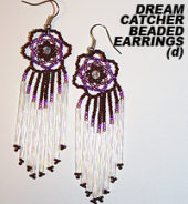 Beaded Dream Catcher (d)