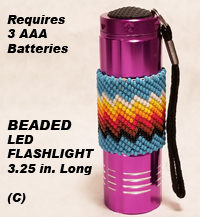 Beaded LED Flashlight (C)