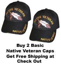 Buy 2 Native Vet Caps-Free Shipping