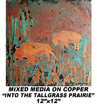 Original Art, Into the Tallgrass Prairie ©Becky Olvera Schultz