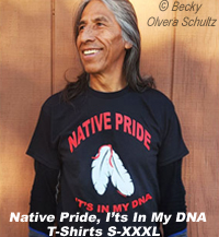 Native Pride It's In My DNA, ©Becky Olvera Schultz